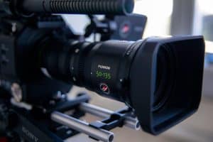 camera for live action video productions
