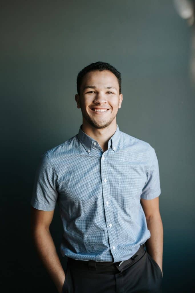 male corporate headshot