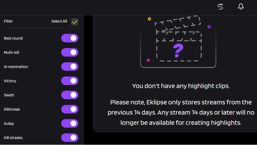 eklipse highlight filters