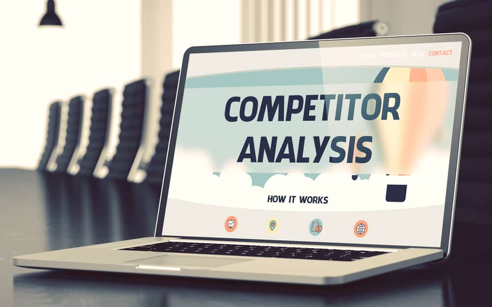 Competitor Analysis on Laptop