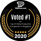 TallyPress Badge for Best Corporate Video Production SIngapore