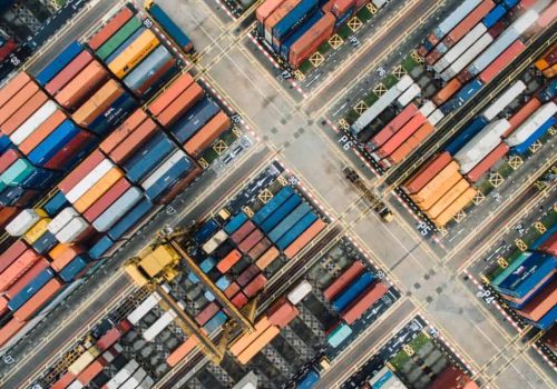 aerial photo logistics