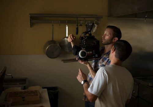 video producer filming