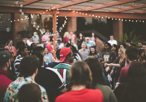 outdoor social event photo