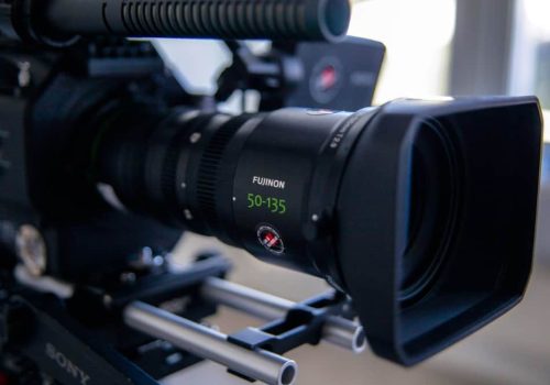 camera for live action video productions