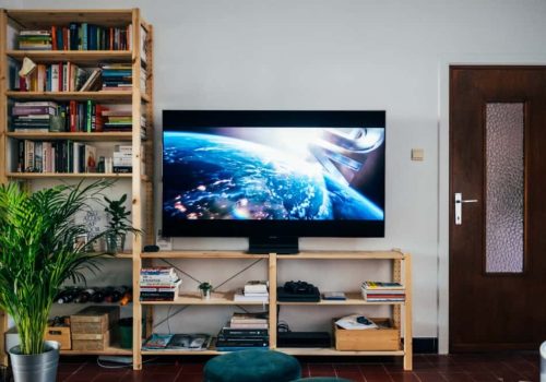 watching tv